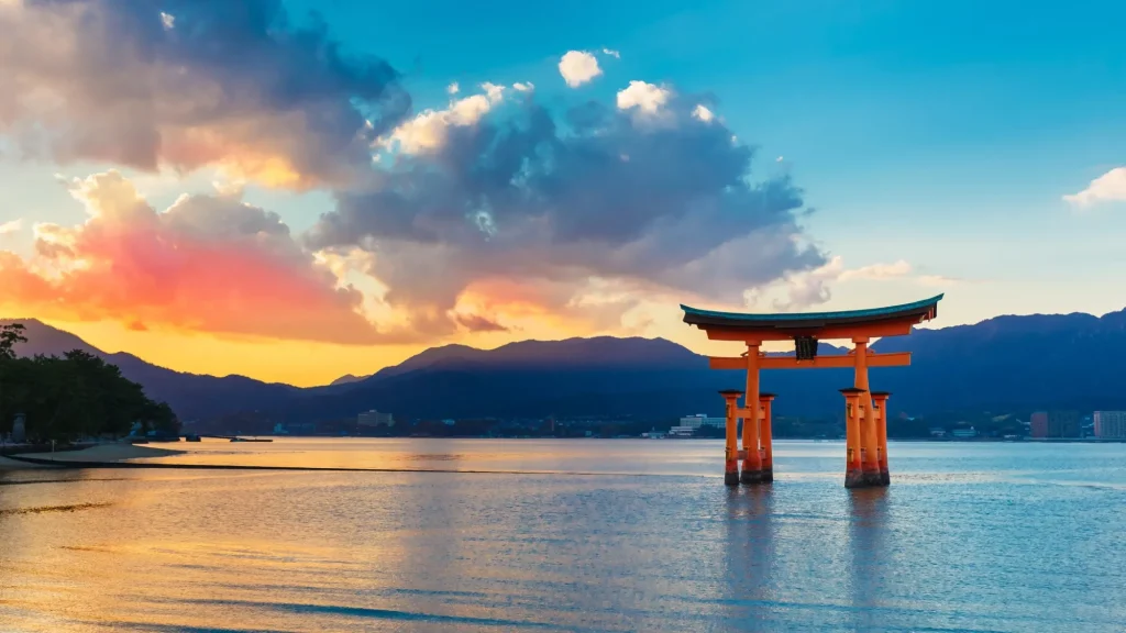 Great floating gate (O-Torii) in Miyajima