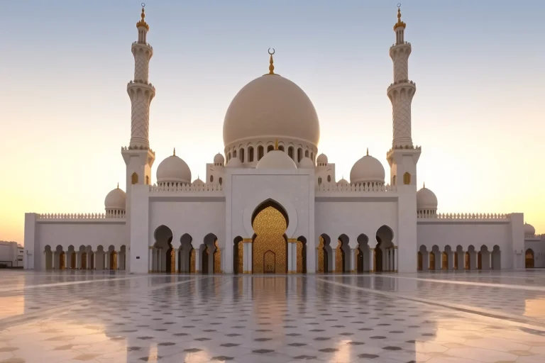 Majestic Mosque a glimpse of architectural beauty