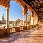 Seville, Spain. Spanish Square (Plaza de Espana)