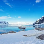landscape of south pole